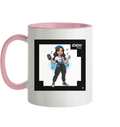 „IDEM FM“ Power-Häferl - Tasse zweifarbig